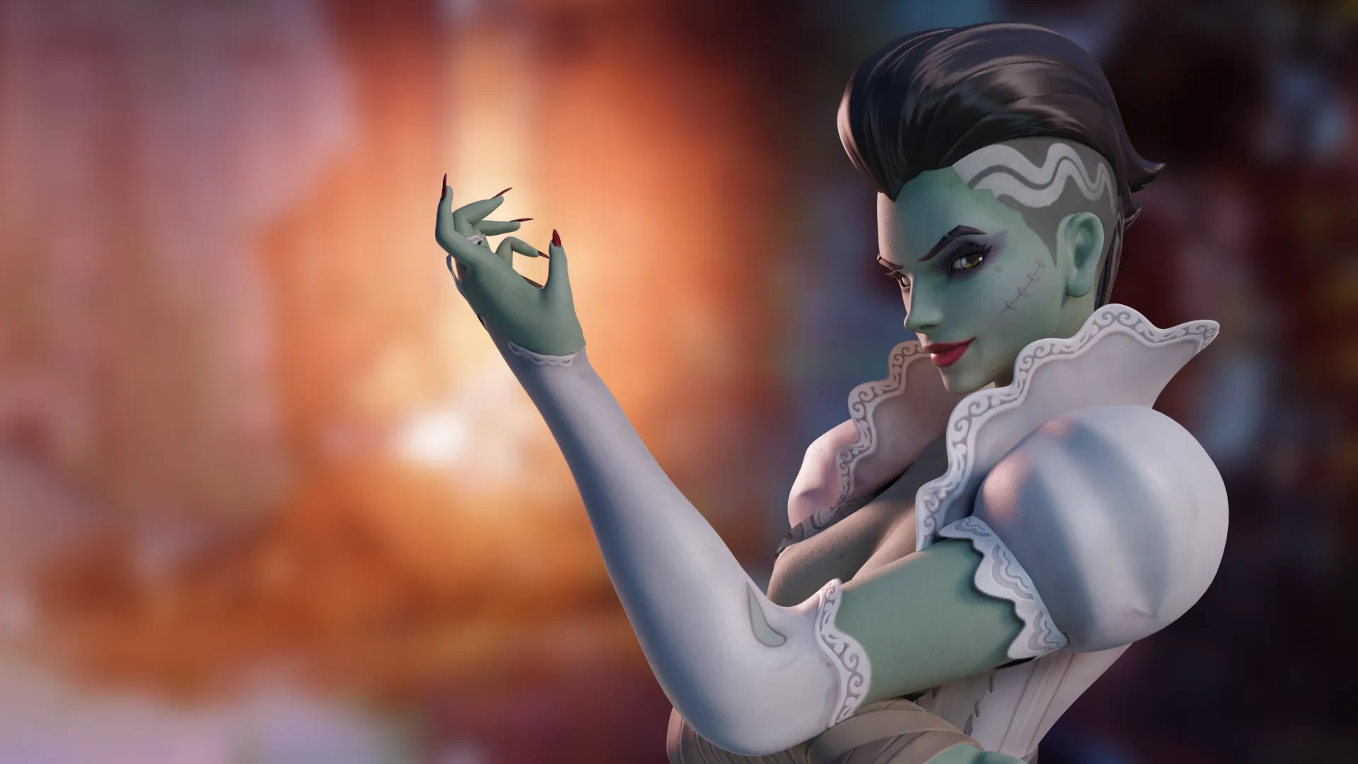 Ultimate Sombra – Overwatch (Blender)_DAZ3DDL