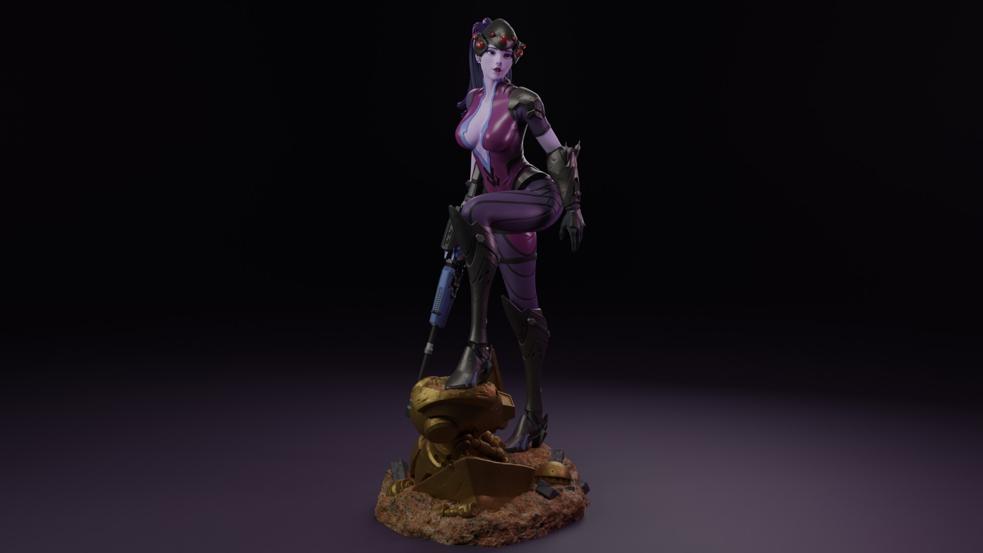 Uroboros3d -Widowmaker (3d-print)_DAZ3DDL