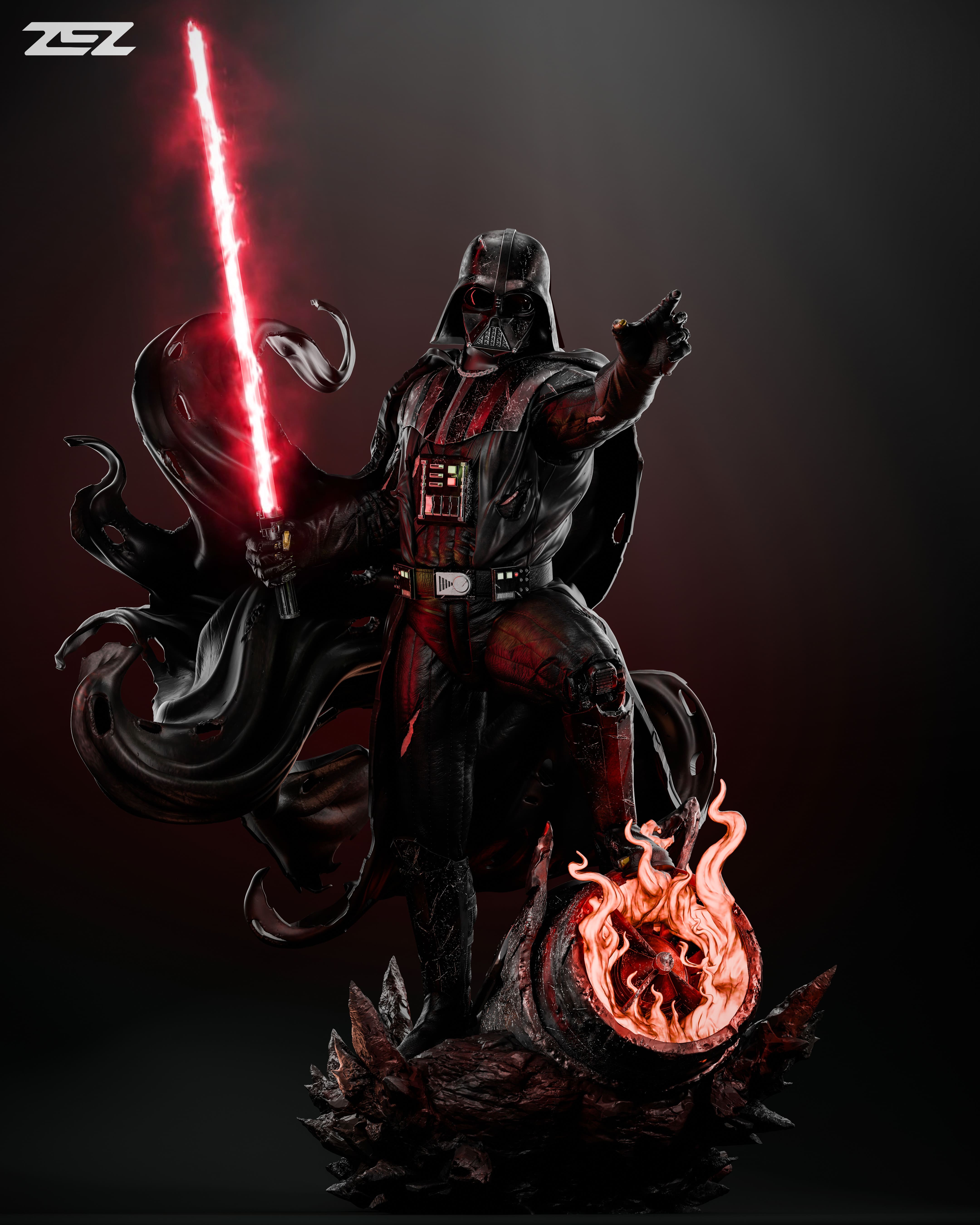 ZEZ Studios – Darth Vader (3d-print)_DAZ3D下载站