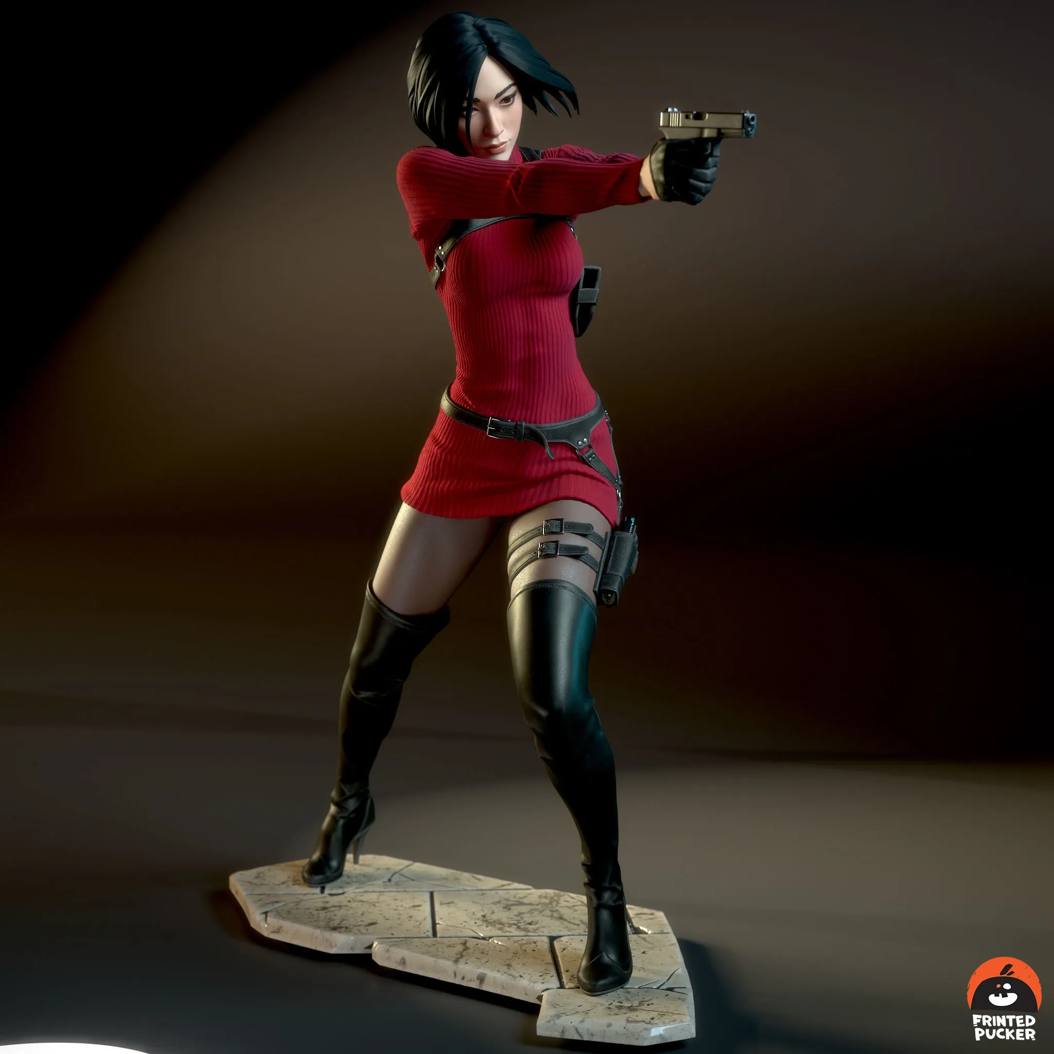 Frinted Pucker – Ada Wong (3d-print)_DAZ3DDL