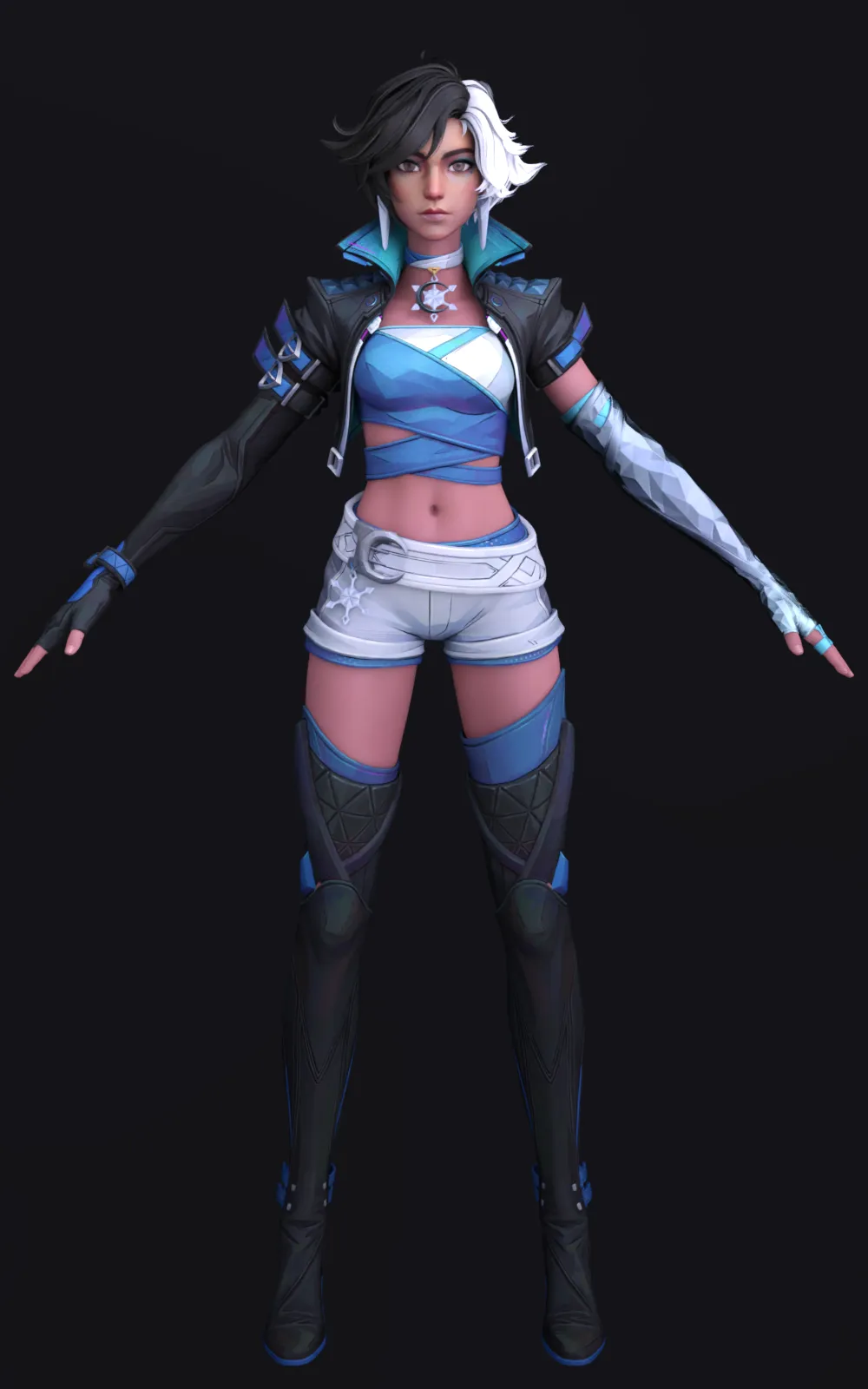 Marvel Rivals Luna Snow_DAZ3D下载站