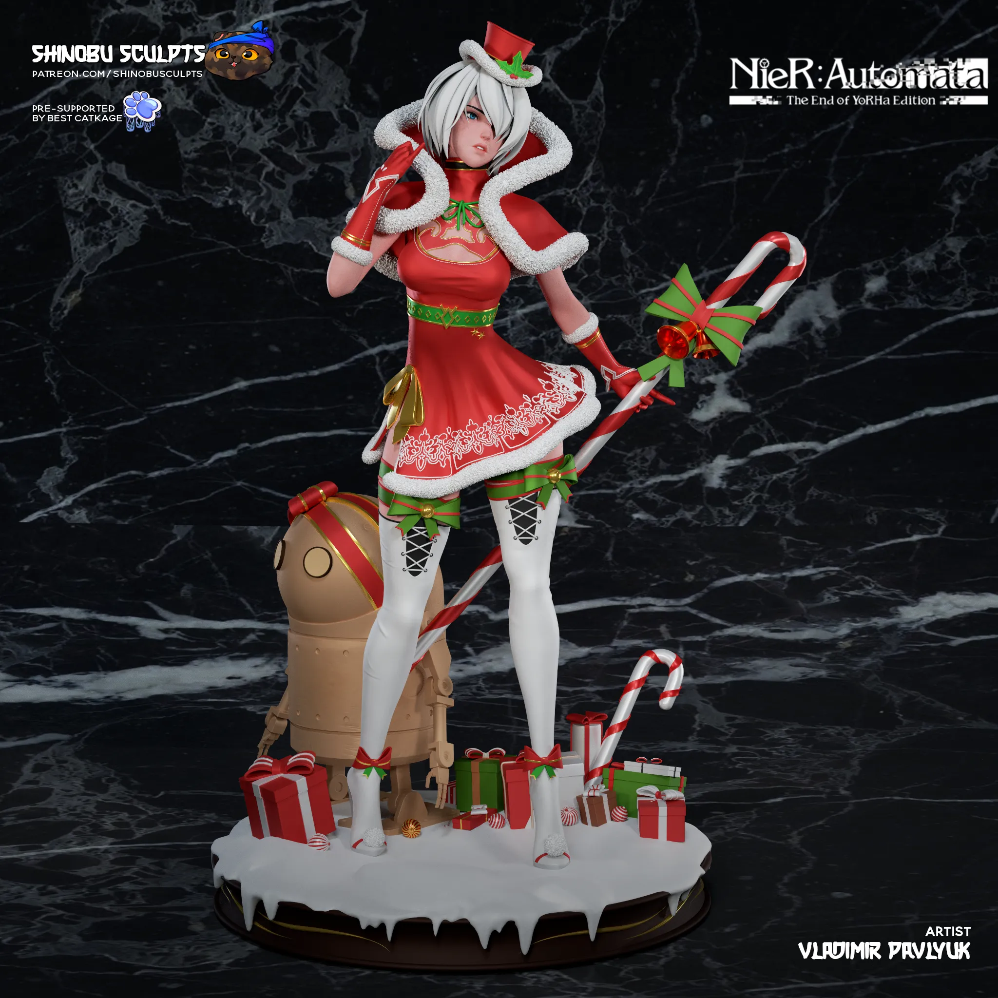 Shinobu Sculpts – Xmas 2B (3d-print)_DAZ3DDL