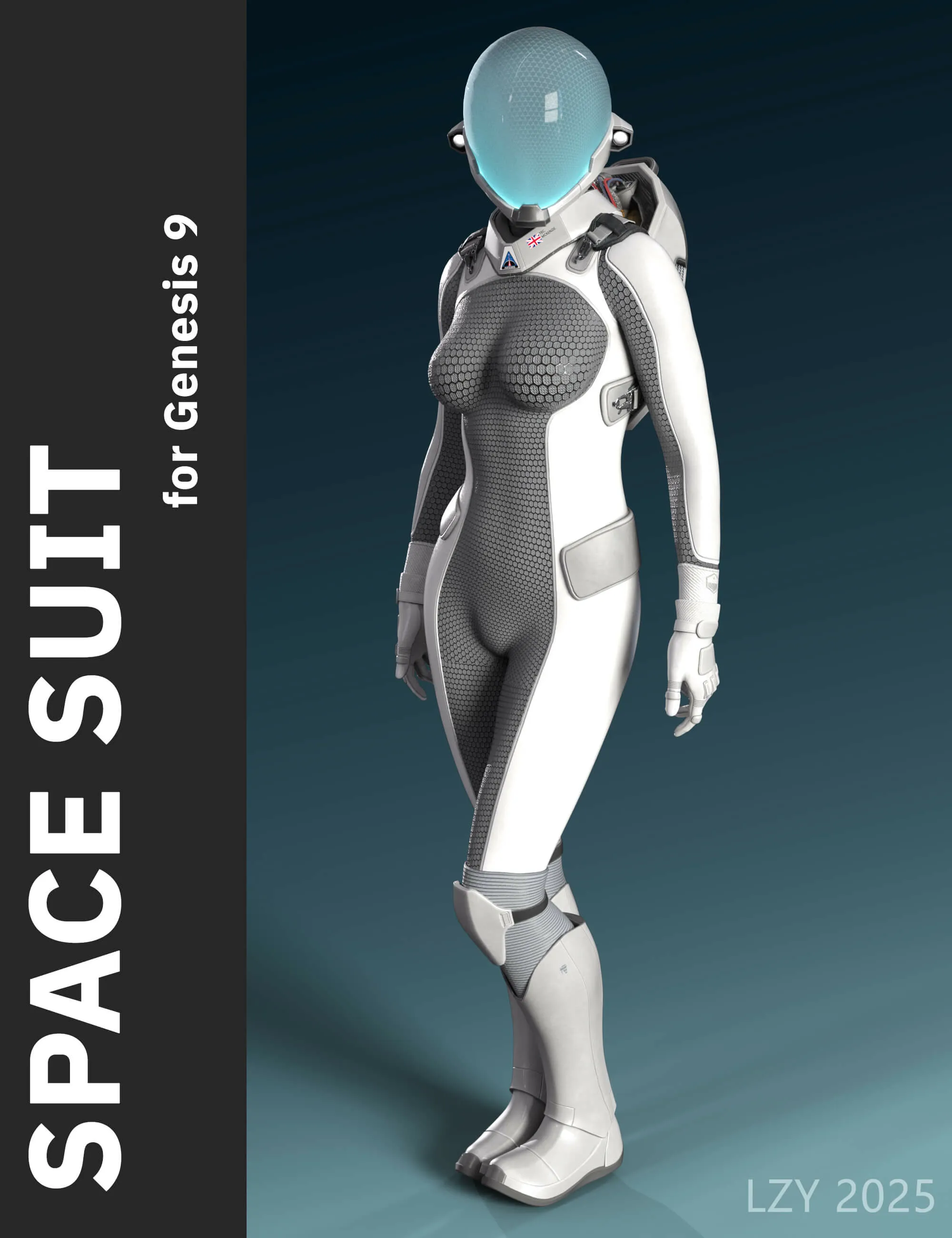 Lzy Space Suit for Genesis 9_DAZ3DDL