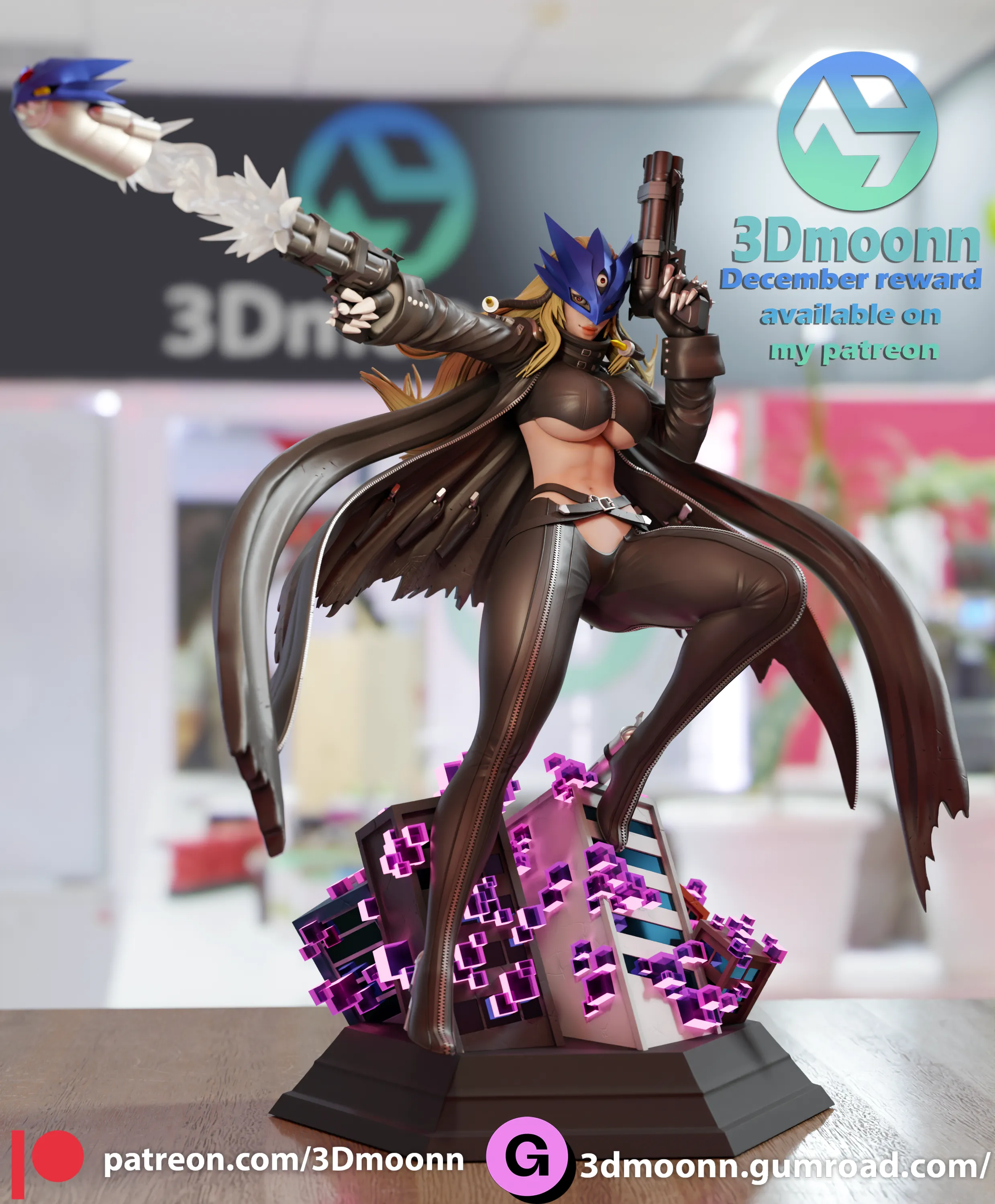 3Dmoonn – Beelstarmon (3d-print)new _DAZ3DDL