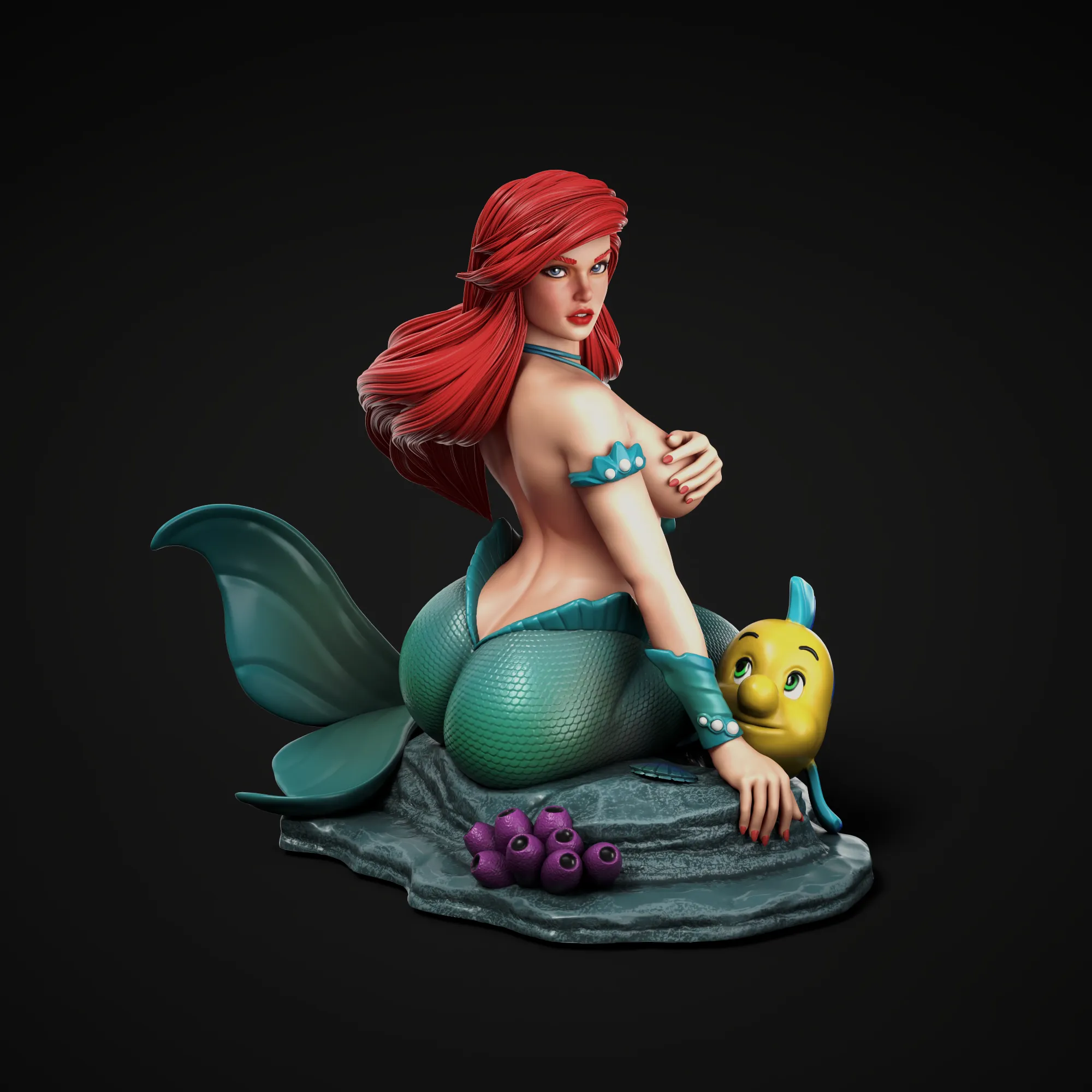 Abe3D – Ariel (3d-print)new _DAZ3DDL