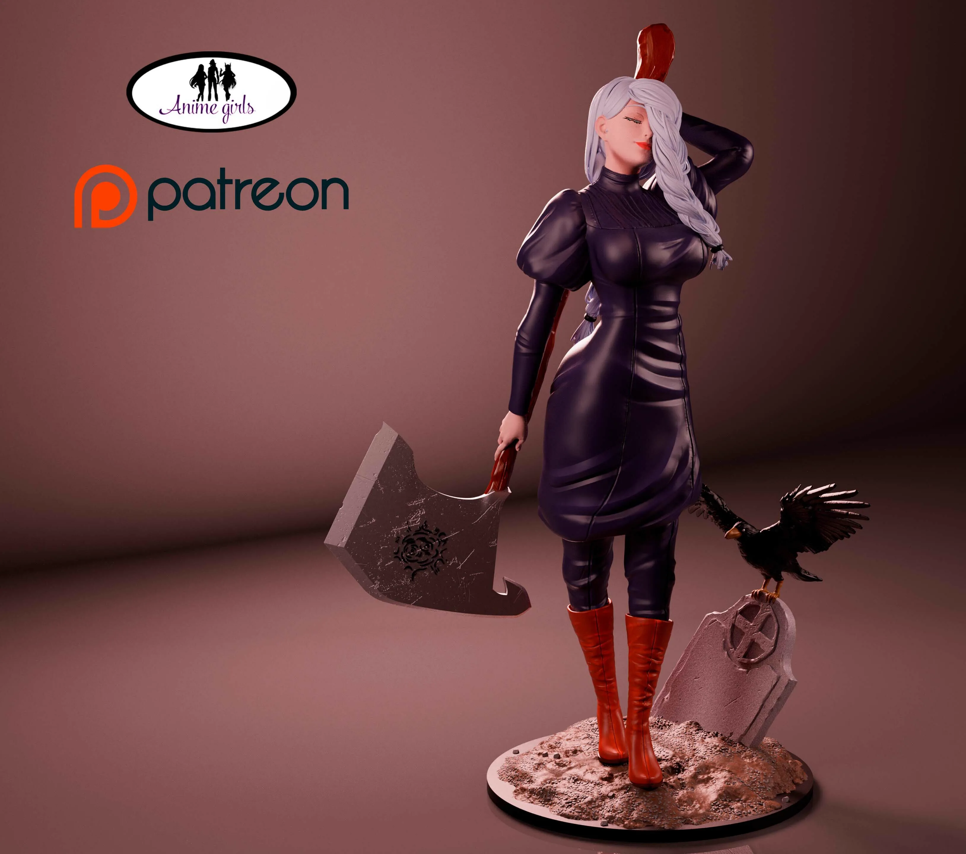 Anime Girls – Mei mei (3d-print)new _DAZ3D下载站