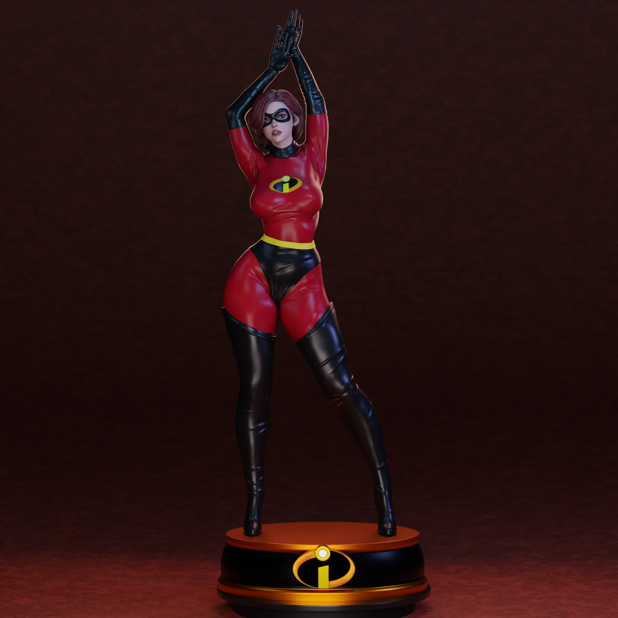 BrunoArt3D – Elastigirl Cosplay (3d-print)new _DAZ3DDL