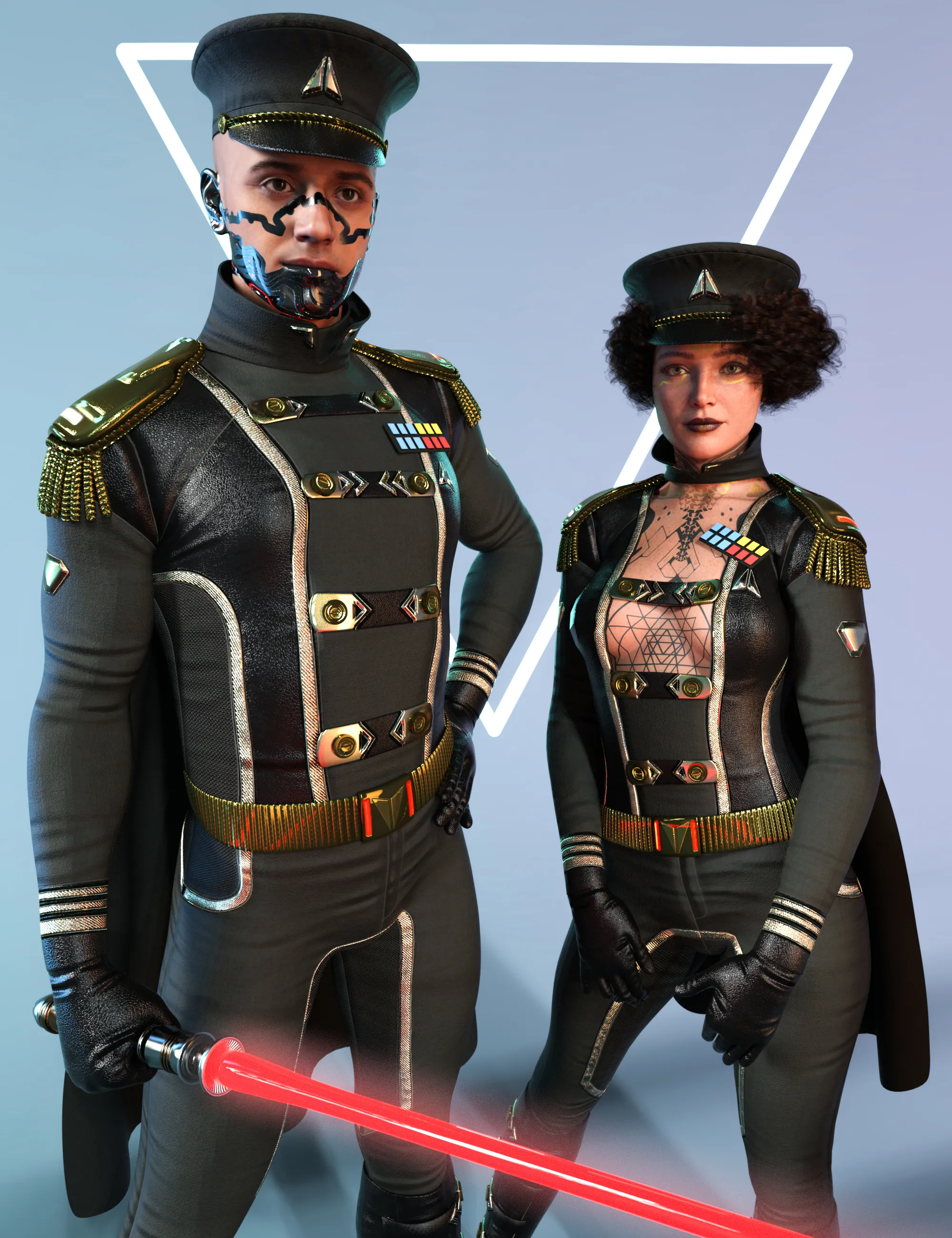 dForce Space Commander for Genesis 9new _DAZ3DDL