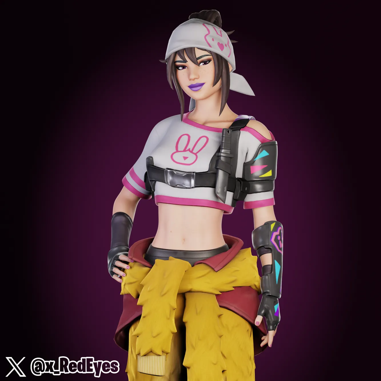Pawline | Fortnite (Blender)new _DAZ3D下载站