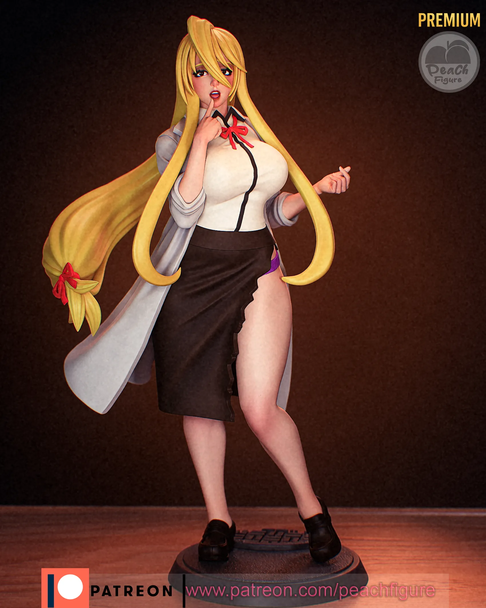 Peach Figure – Shizuka Marikawa (3d-print)new _DAZ3DDL