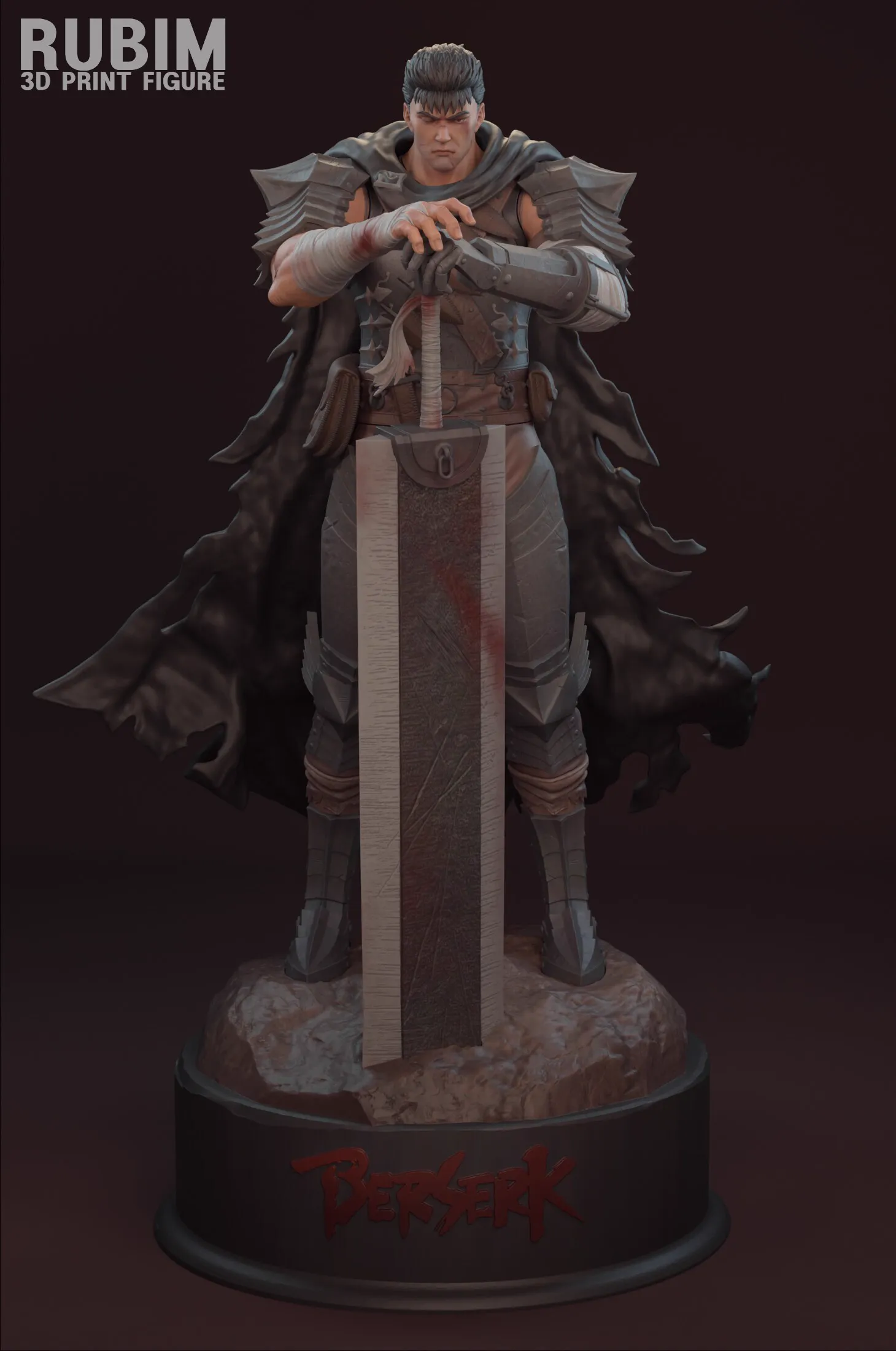 Rubim Figure – Guts (3d-print)new _DAZ3D下载站