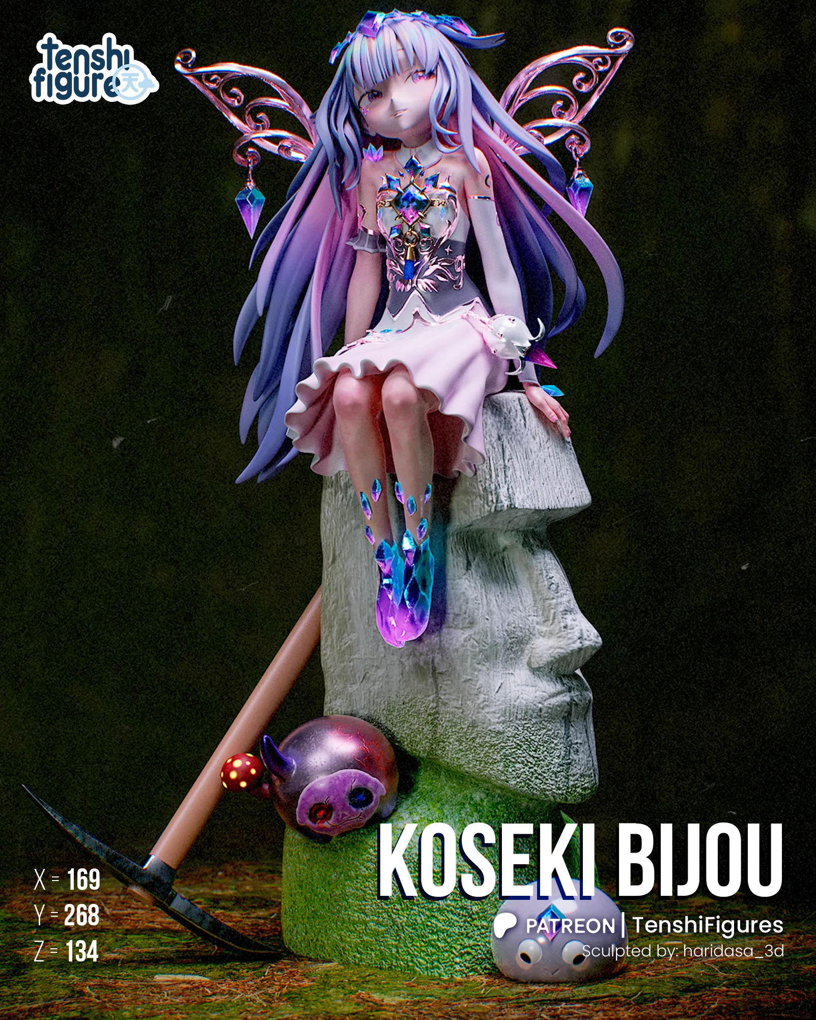 Tenshi Figures – Koseki Bijou (3d-print)new _DAZ3D下载站