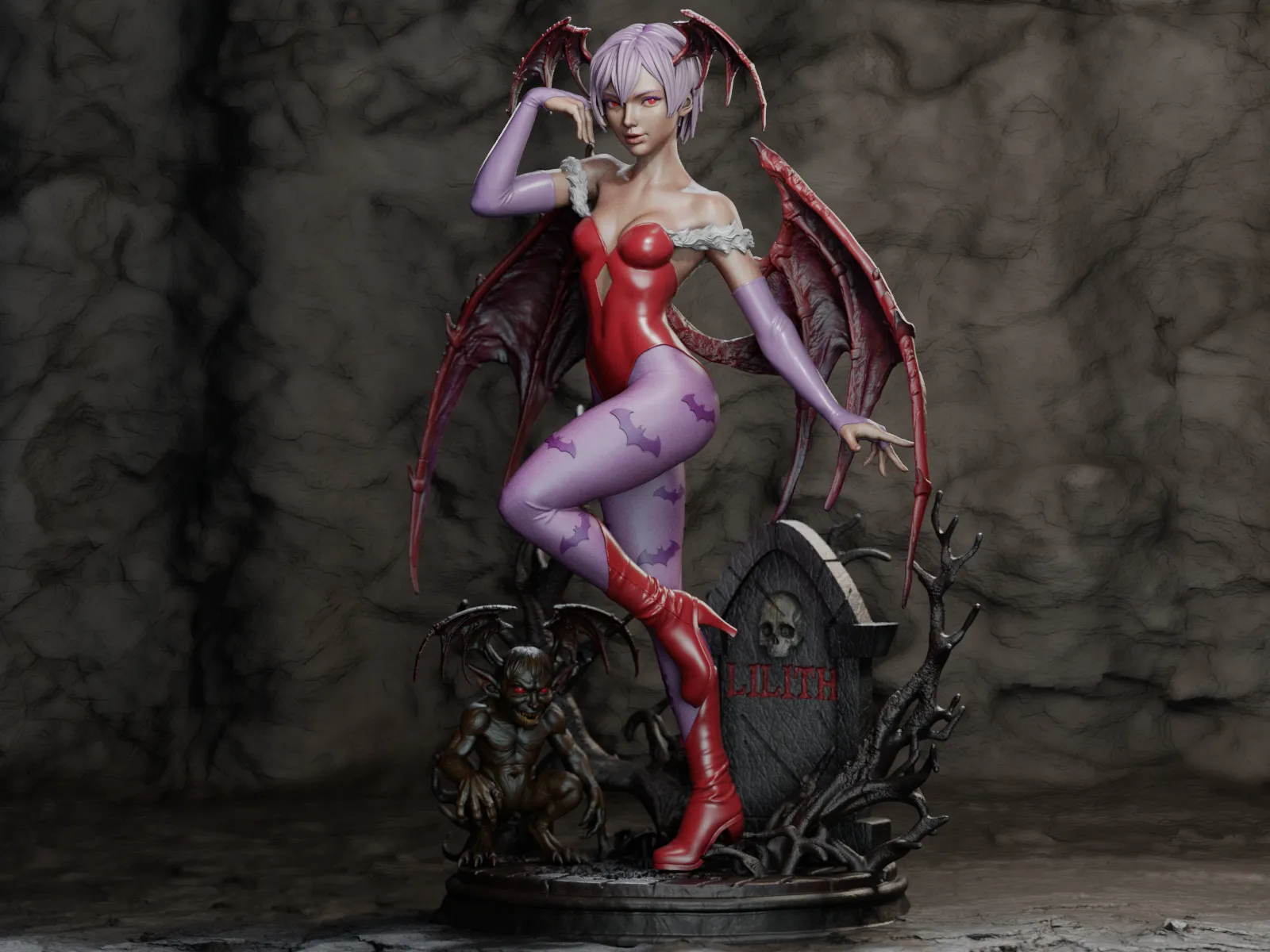 CA 3D Studios – Lilith (3d-print)new _DAZ3D下载站