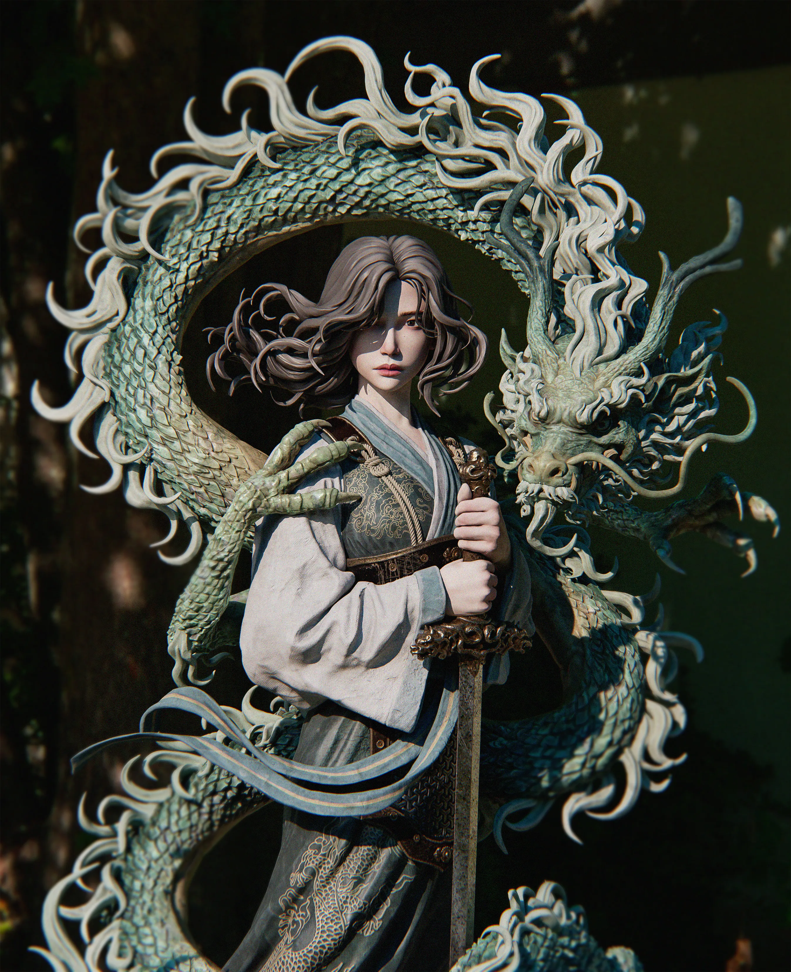 CA 3D Studios – Mulan (3d-print)new _DAZ3D下载站