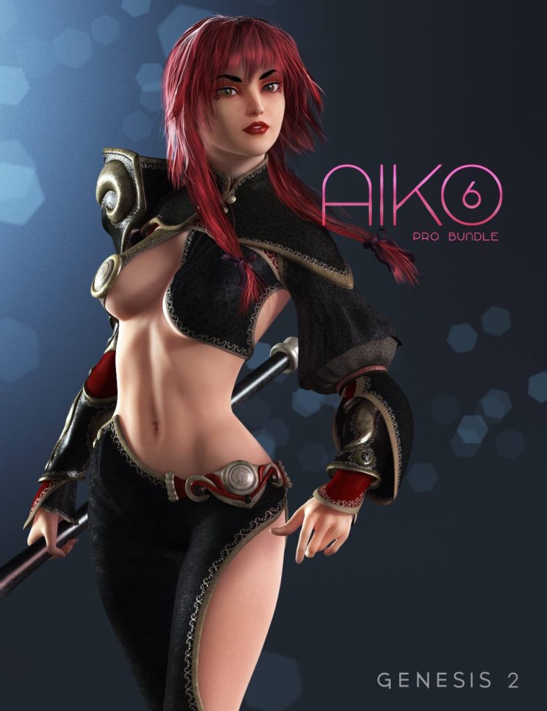 Aiko 6 Pro Bundle_DAZ3D下载站