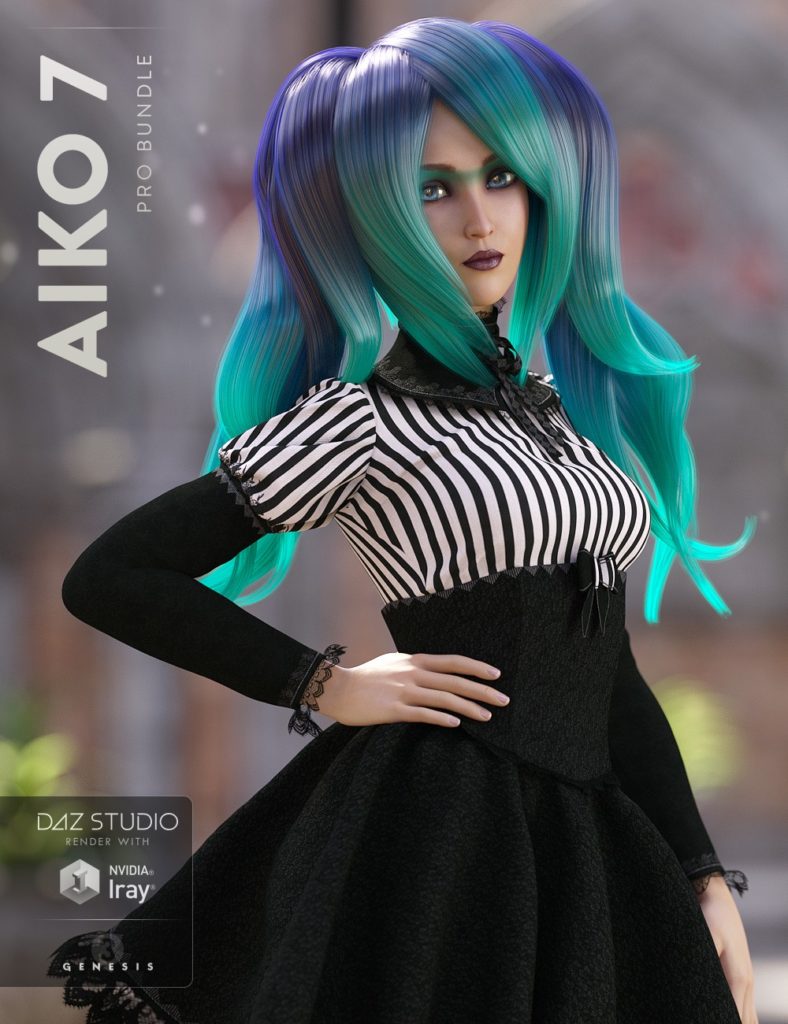 Aiko 7 Pro Bundle_DAZ3D下载站