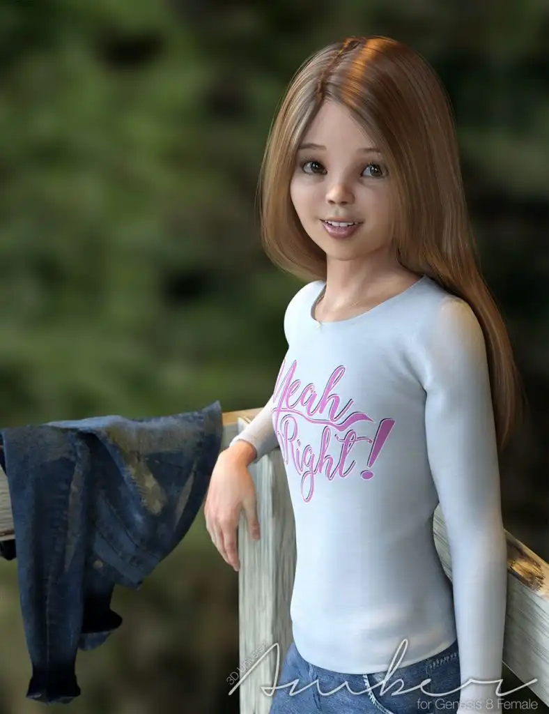 Amber Bundle for Genesis 8 Female(s)_DAZ3DDL