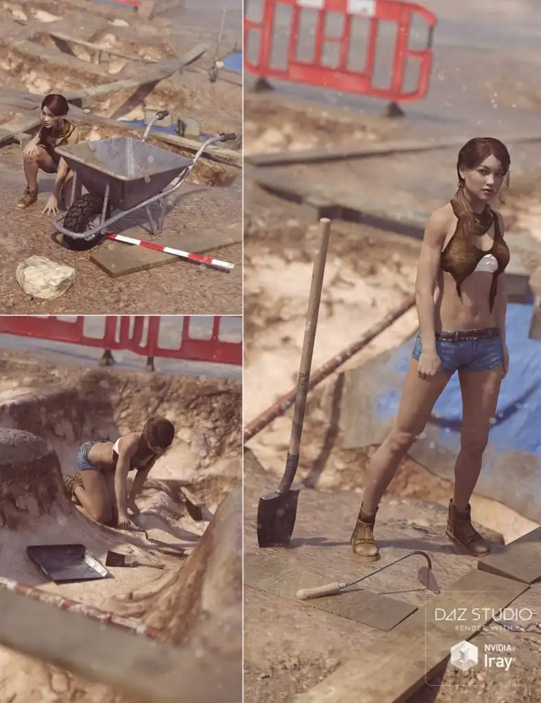 Archaeological Dig Site_DAZ3DDL