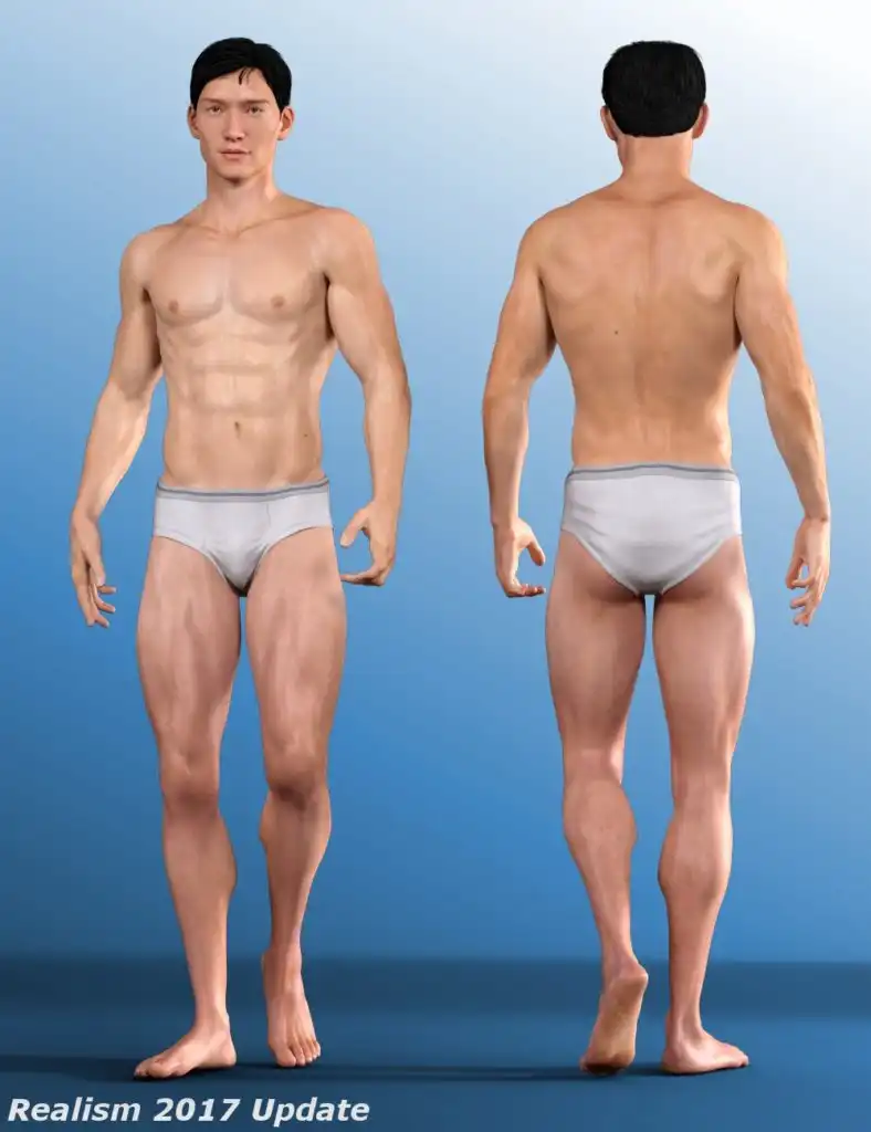 Beautiful Skin Iray Genesis 2 Male(s)_DAZ3D下载站