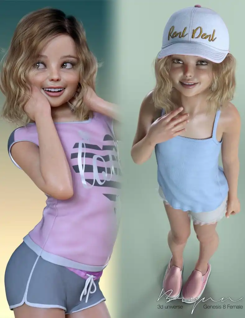 Brynn Bundle for Genesis 8 Female(s)_DAZ3D下载站