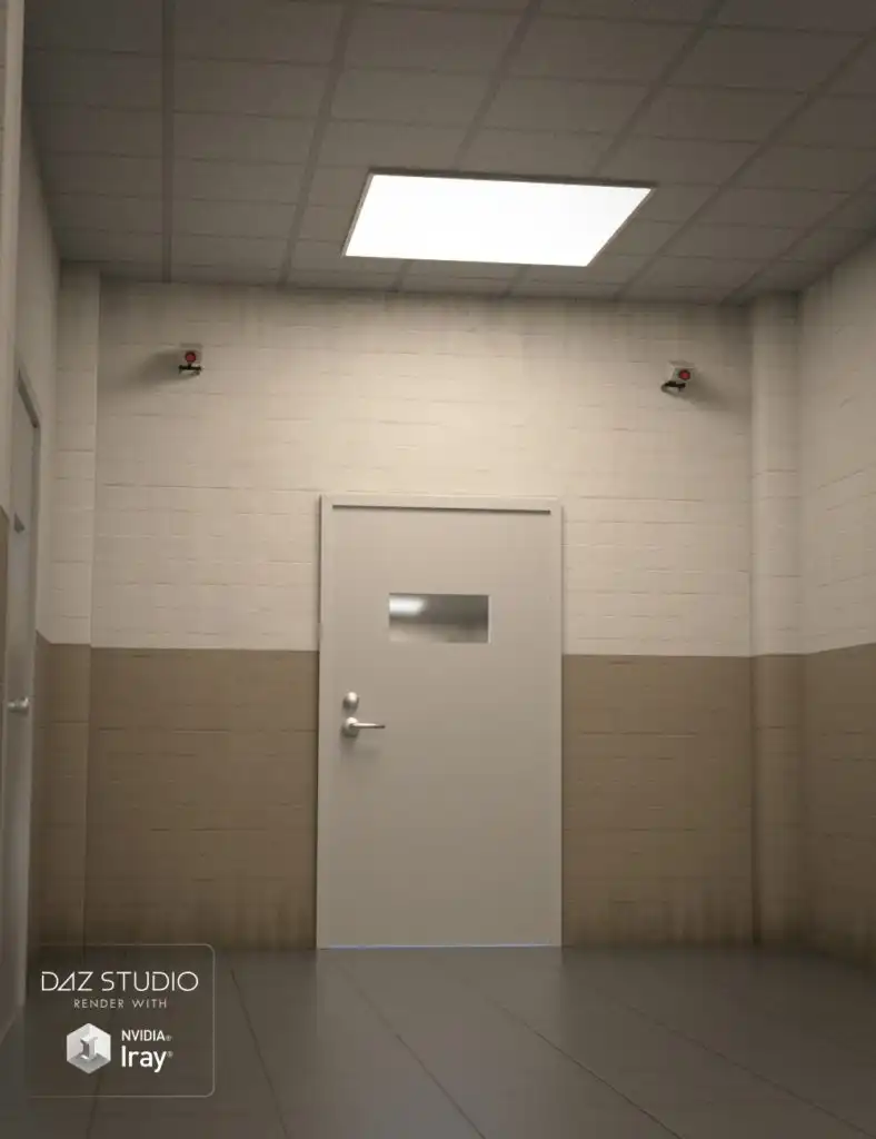 Confinement Corridor_DAZ3DDL