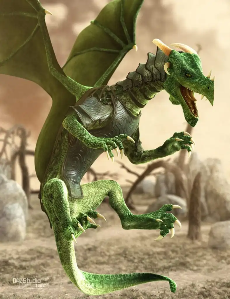 DAZ Dragon 3 Pro Bundle_DAZ3DDL