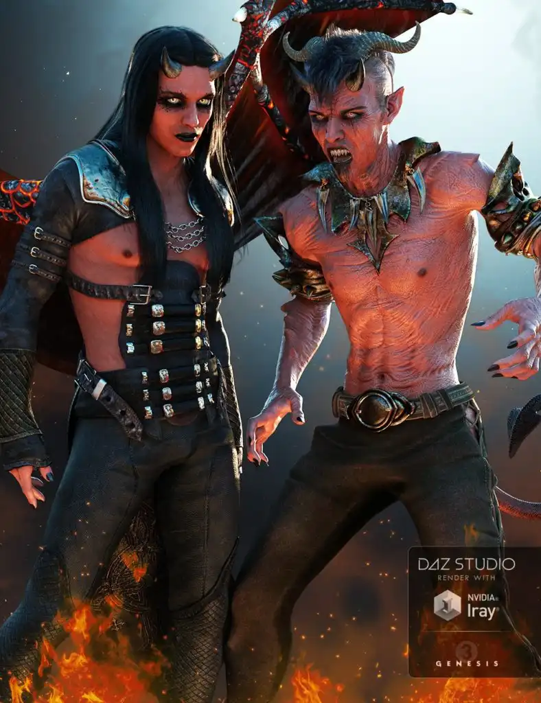 Damien Pro Bundle_DAZ3D下载站
