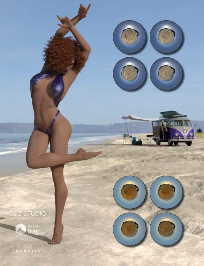 Fantasy IBL – Sandy Beach HDRI_DAZ3DDL