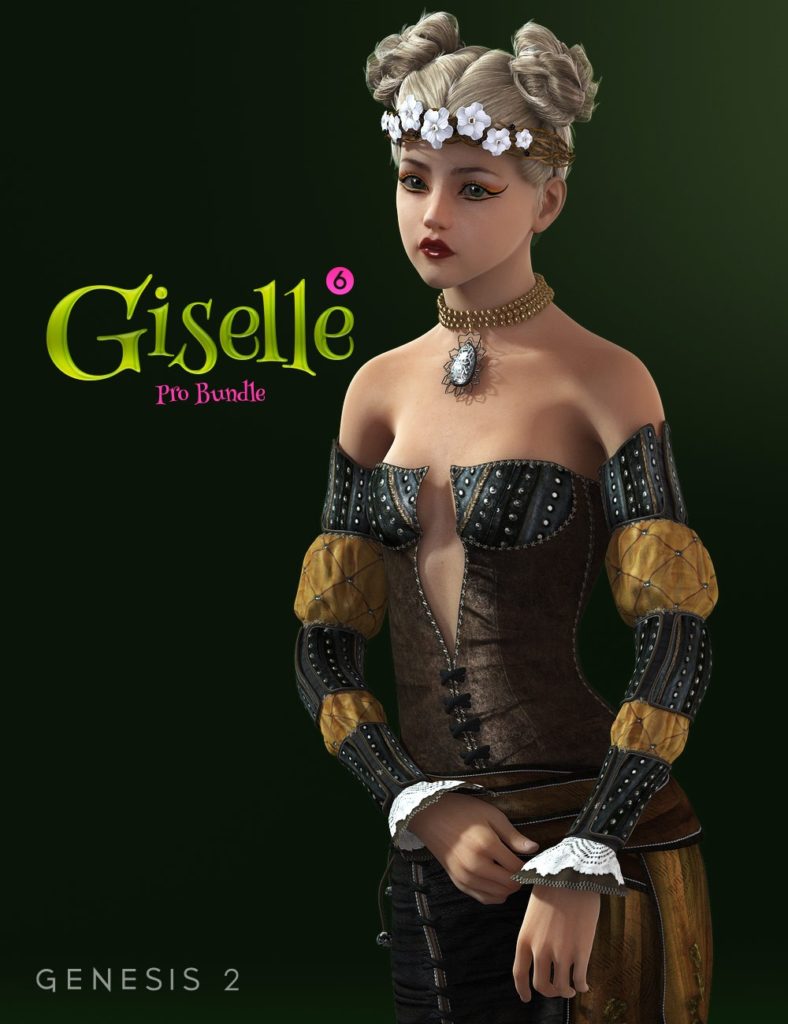 Giselle 6 Pro Bundle_DAZ3D下载站