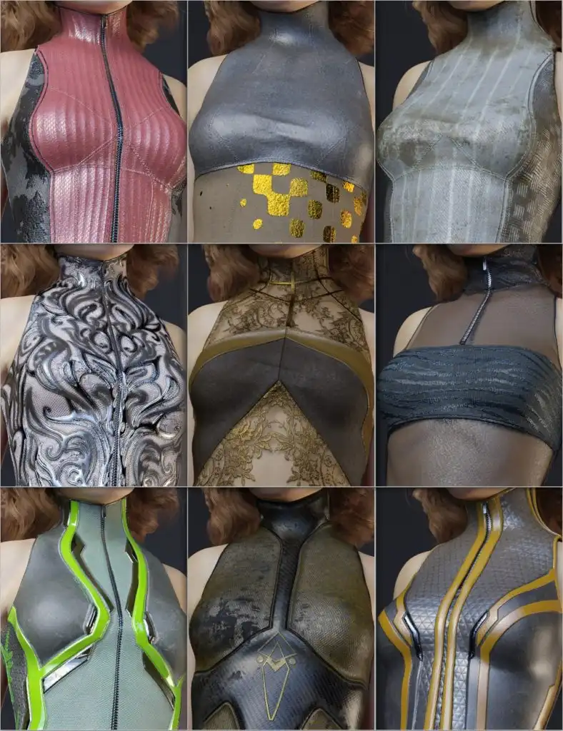 Helix Bundle for Genesis 8 Female(s)_DAZ3D下载站
