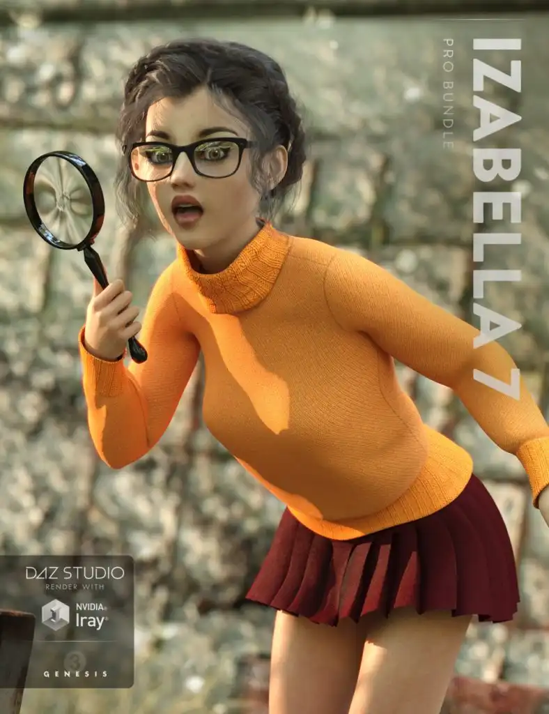 Izabella 7 Pro Bundle_DAZ3D下载站