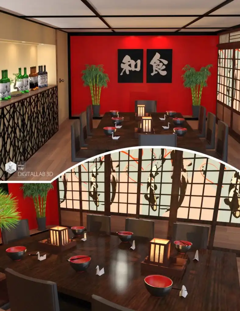 Japanese Restaurant_DAZ3DDL