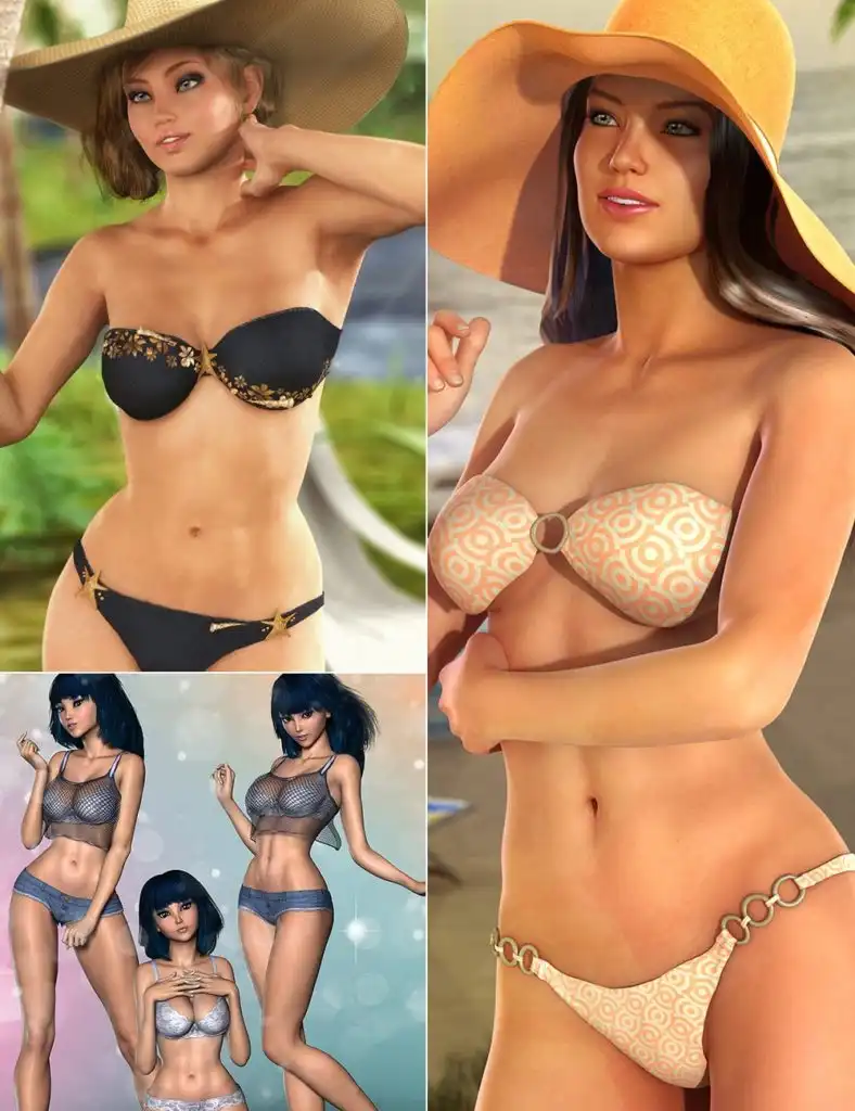 Just Beachy Bundle_DAZ3DDL