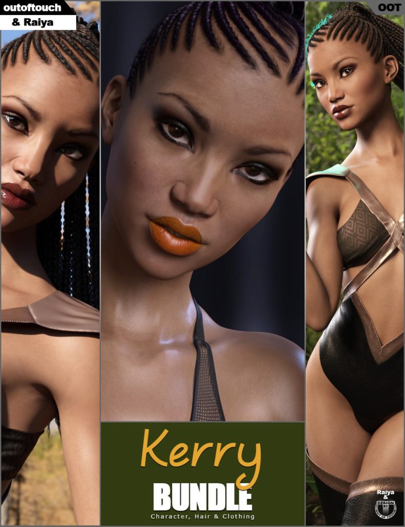 Kerry Bundle for Genesis 3 Female(s)_DAZ3DDL