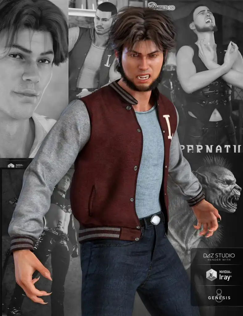 Landon 8 Pro Bundle_DAZ3DDL