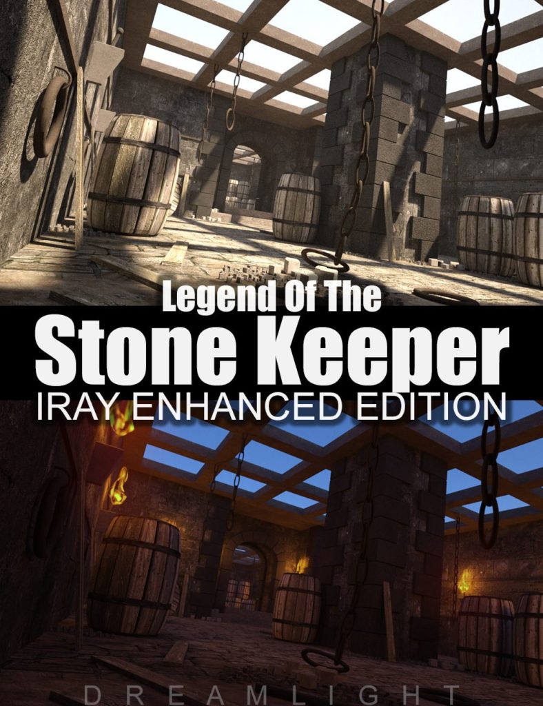 Legend Of The Stone Keeper – Iray Edition_DAZ3D下载站