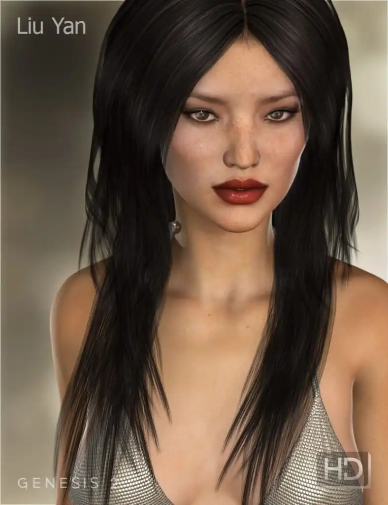 Liu Yan HD for Victoria 6 and Mei Lin 6_DAZ3DDL