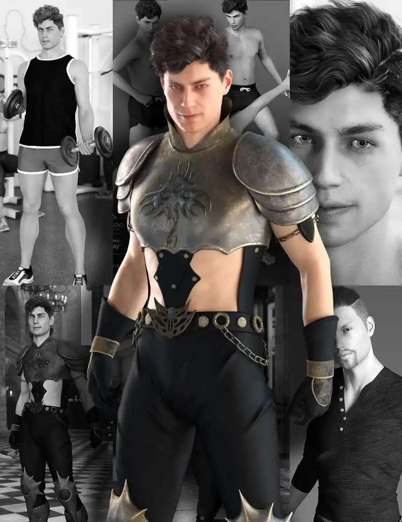 Michael 8 Pro Bundle_DAZ3DDL