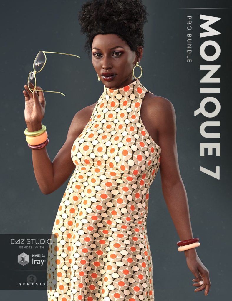 Monique 7 Pro Bundle_DAZ3D下载站