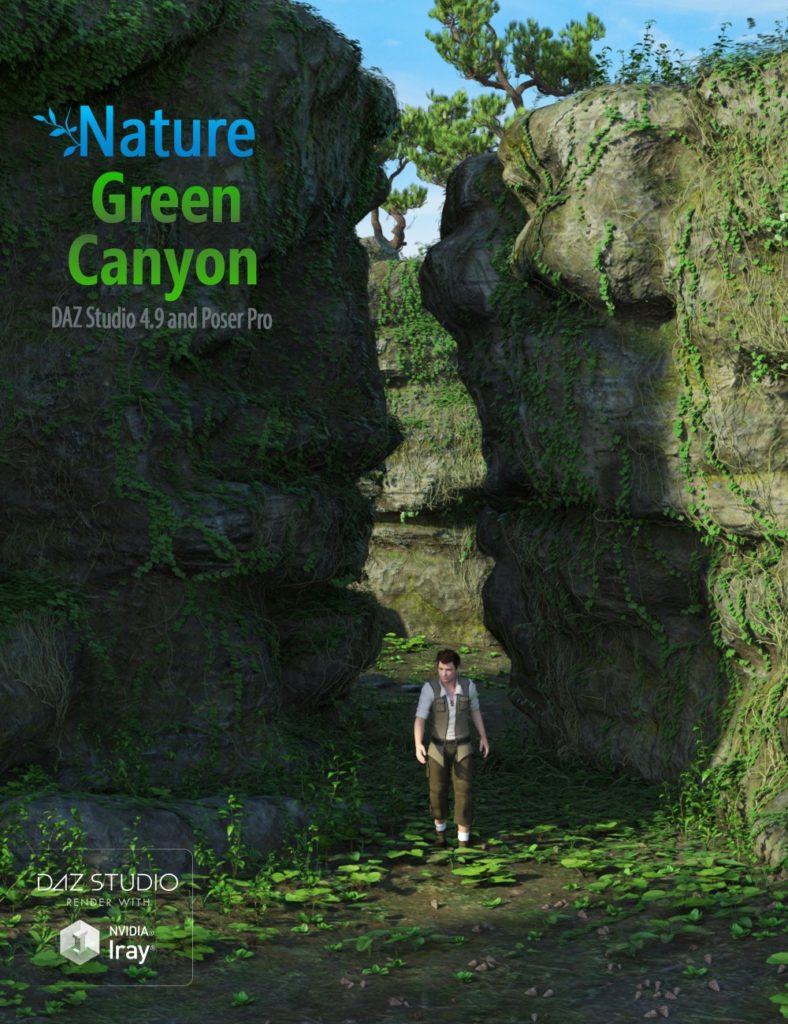 Nature – Green Canyon_DAZ3DDL