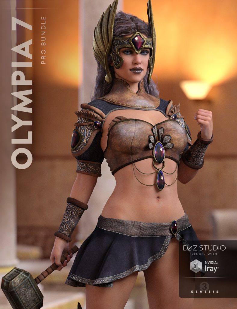 Olympia 7 Pro Bundle_DAZ3D下载站