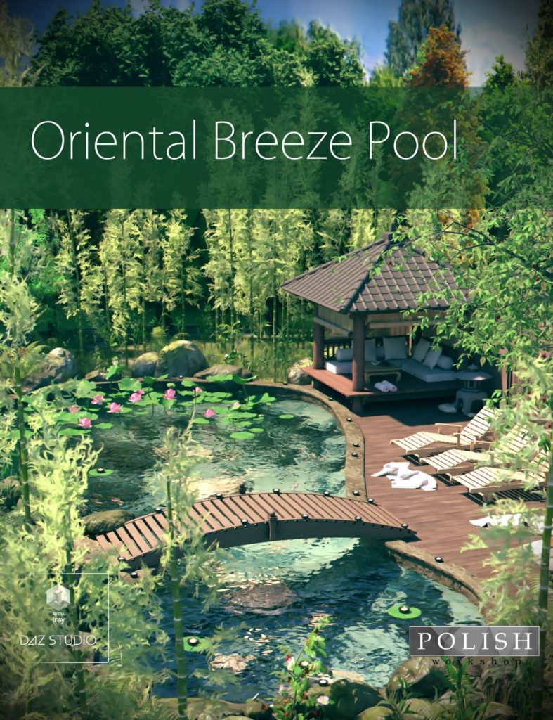 Oriental Breeze Pool_DAZ3D下载站