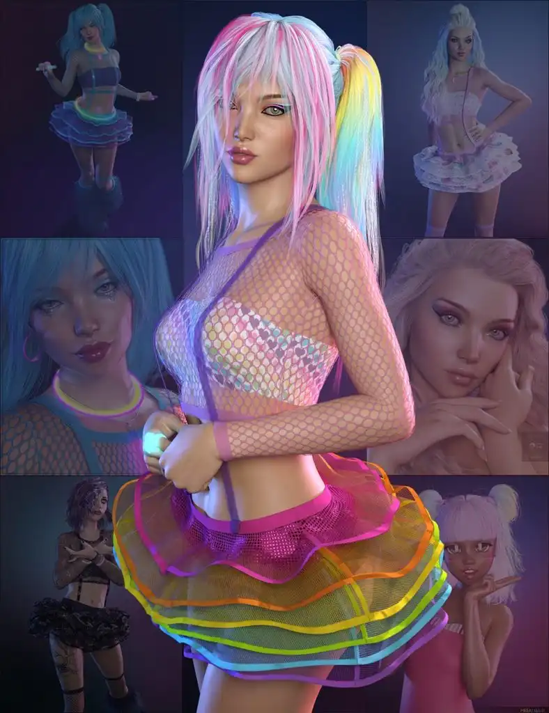 Party Monster Bundle_DAZ3DDL