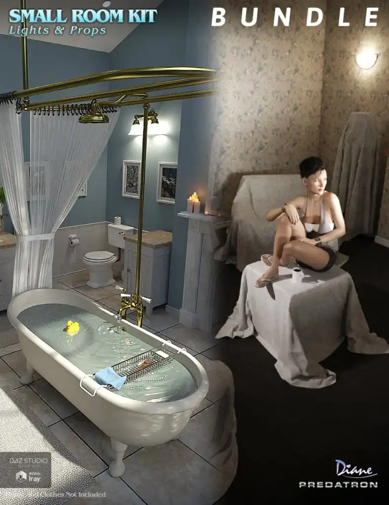 Small Room Kit Bundle_DAZ3DDL