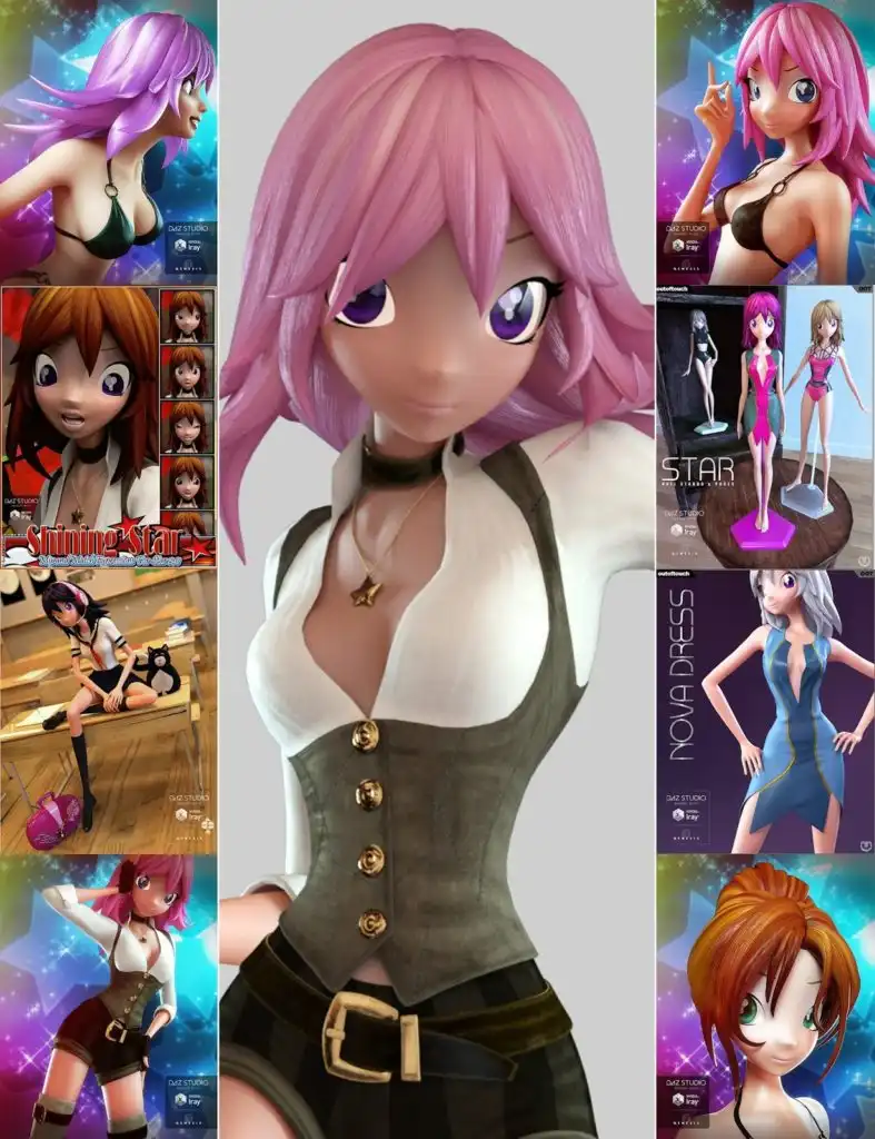 Star 2.0 Stellar Bundle_DAZ3DDL