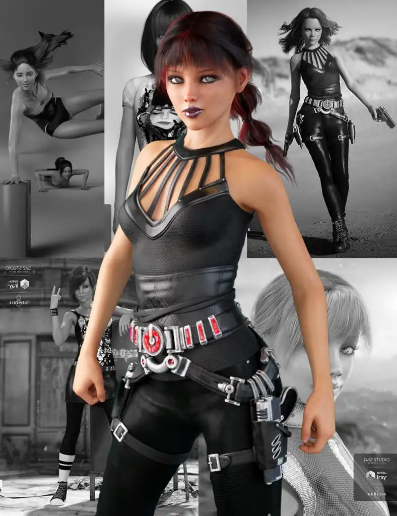 Teen Kaylee 8 Pro Bundle_DAZ3DDL