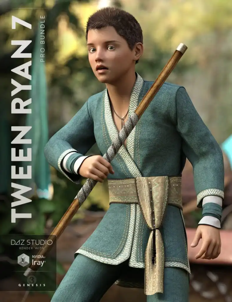 Tween Ryan 7 Pro Bundle_DAZ3DDL