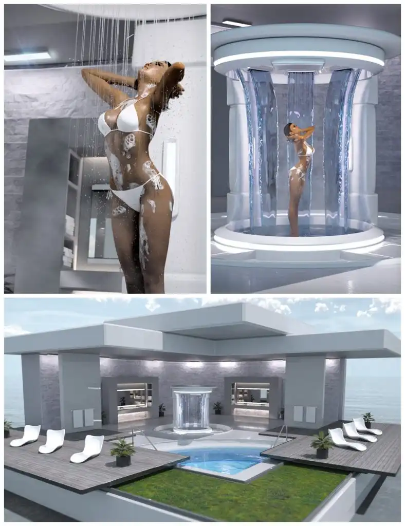 Ultimate Shower_DAZ3DDL