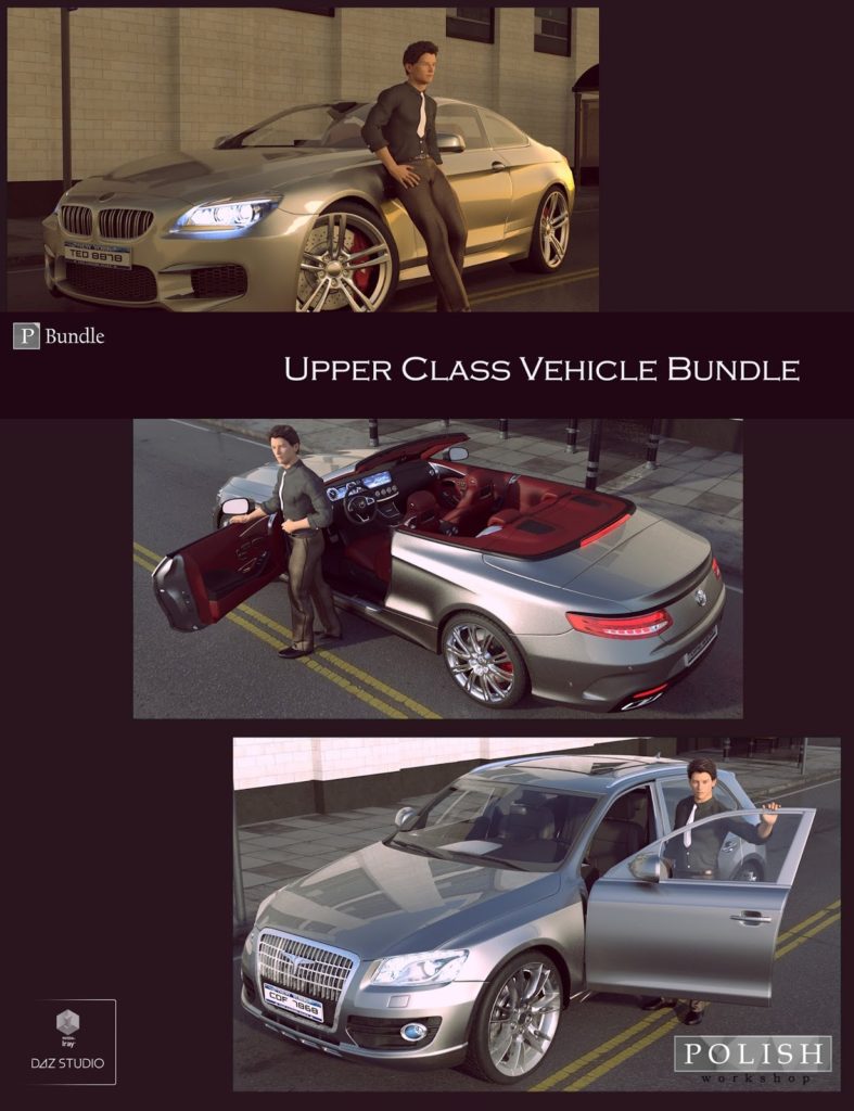 Upper Class Vehicle Bundle_DAZ3DDL