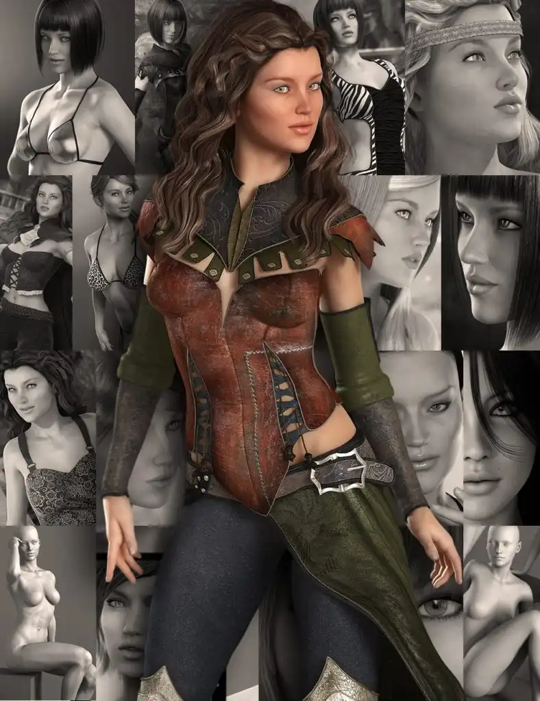 Victoria 6 Pro Bundle_DAZ3D下载站